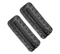 Psdndeww Inserti in pelle PU con cerniera rapida installazione per il miglioramento dello stivale per gli studenti, Nero , Taglia unica