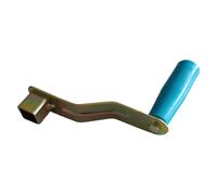 Psdndeww Maniglia di tensione a rete dal design ergonomico con manico in ferro per una facile installazione e operazioni Regolatore della rete da tennis