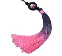 Psdndeww Nappe da appendere fatte a mano per Taiji e spade di scherma Ornamento decorativo per gli appassionati di arti marziali