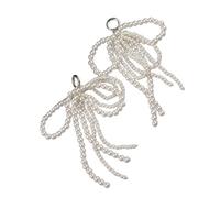 Psdndeww Perle Di Moda Perline Bowknot Shoelaces Charm Sneakers Ciondolo Scarpe Belle Scarpe Sorta Uniche Fibbie Per Le Ragazze