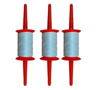 Psdndeww Pesante 150 m Kites String Reel Filo Antistretch Controllo Ergonomico Kit Spool Set di 3 Per Venti Estremi Spiaggia E Montagna