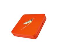 Psdndeww Pianificatore compatto in metallo con 16 scomparti separati, impermeabile, per una preparazione efficiente della pesca, custodia trasportabile per esche a mosca