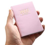 Psdndeww Piccolo blocco note tascabile con copertine spesse e carta a righe per appunti scolastici tascabili