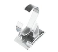 Psdndeww Portatile a forma di C Orologi Espositore Stand Artigianato Materiali Plastica Chiari Organizzazione Gioielli E Accessori