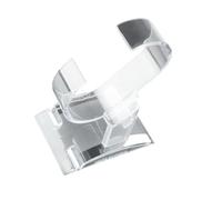 Psdndeww Portatile a forma di C Orologi Espositore Stand Artigianato Materiali Plastica Chiari Organizzazione Gioielli E Accessori