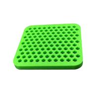 Psdndeww Riparazione Penna Knocks Testa di Ricambio Bordo Testa Filettata Mandrini Piastra di Stoccaggio Organizzatore Piatto Organizzatore Piatto 4.3x4 "Supporto di Ricambio Filettato