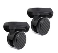 Psdndeww Ruote Ricambio Per Bagagli Riparazione Ruote Girevole E Destra Fai-da-te Comode Girevoli Per Valigetta Trolley