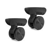 Psdndeww Ruote Ricambio Per Bagagli Riparazione Ruote Girevole E Destra Fai-da-te Comode Girevoli Per Valigetta Trolley