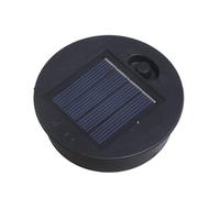Psdndeww Set di 2 pezzi di ricambio Solar Light Component IP65 custodia in plastica impermeabile per lampade da giardino a energia solare apertura durata automatica