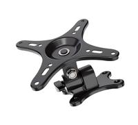 Psdndeww Supporto da parete per schermo, schermo girevole, schermo LCD, supporto da parete silenzioso, 10 kg