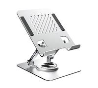 Psdndeww Supporto per tablet Staffa regolabile per tablet Supporto da tavolo pieghevole girevole a 360 gradi Supporto da tavolo per telefono Supporto per notebook regolabile ergonomico