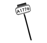 Psdndeww Targhe solari all'aperto dell'indirizzo con i pali a terra e struttura del supporto della parete adatte a varie condizioni meteorologiche