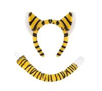 [Psdndeww] Tigre Ears Headband Bowtie Tail Tigre Costumes Costumes For Halloween Costumes Party Cosplay Strada