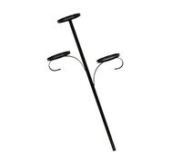 Psdndeww Toppers per Albero Natale con più Candele per Albero Natale con Supporto a 3 Strati per Piattaforma Espositiva da Tavolo