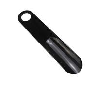 Psdndeww Trappola per scarpe portatile leggera Abs scarpa corno strumento di regolazione per vari stivali Sneakers tacco alto pelle pancia corno, Nero , taglia unica