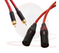 Pseudo Bilanciato Rca Phono a Maschio XLR Piombo (Paio) . Van Damme Starquad