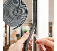 PSFLiang Guarnizione a Spazzola per Porta, Autoadesiva, 9 mm (L) x 23 mm (D) x 15m (L), Paraspifferi Spazzola Per Porte, Protezione Dagli Insetti, Finestre, Armadi maotiao1 (9 * 23-15m)