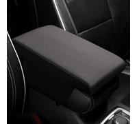 PSFVHHQI Tappetino per Bracciolo Auto Honda CRV 2017-2022, Cuscino Centrale Console Poggiabraccio Imbottiture Braccioli Accessori Comfort,Black
