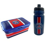 PSG Borraccia + scatola per panini, collezione ufficiale Paris Saint Germain