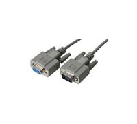 PSG90632 PRO SIGNAL Cavo, 9Way M-9Way F, 2M, Null Modem