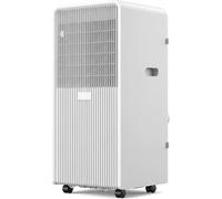 PSHZHIM Condizionatore Portatile Smart Ventilatore Raffrescatore per Stanze 300 Sq Ft Silenzioso Telecomando Multi-Tensione Timer Spina UK 3 Punti per Camera, Style 2, Remote Control Model