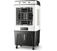 PSHZHIM Raffreddatore d'Aria Portatile Industriale con Grande Serbatoio d'Acqua e 4 Cristalli di Ghiaccio, 3 velocità del Regolabili, per Ampi spazi Come magazzin, H 1.2m/3.9ft, H 1.2m/3.9ft
