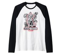 Psi-Giudice Anderson Psi-Division Lawgiver 2000 d.C. Comic Retro Maglia con Maniche Raglan