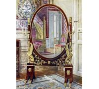 Psiche e letto di Napoleone il primo nel castello di Compiegne Francia nello stile del Primo Impero. Dal libro dei mobili decorativi: la sua forma colore e storia Volume uno di Edwin Foley pubblicato