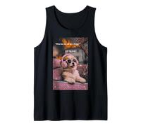 Psichedelico Cosa Fai per Vivere Faccio Il Mio Miglior Cane Trippy Canotta