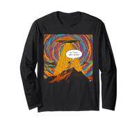 Psichedelico è Questo Mio Giro Trippy UFO rapimento Hippie Maglia a Manica