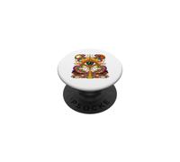 Psichedelico Terzo Occhio Retro anni '70 Visione Cosmica Art PopSockets PopGrip Adesivo