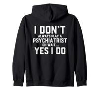 Psichiatra Oh Aspetta Salute Mentale Psichiatria Professionale Felpa con Cappuccio