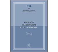 Psicologia dell'educazione e della formazione (2007). Vol. 1