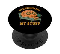 Psicologia divertente Psicologia Pensamento eccessivo Terapia Psichiatria PopSockets PopGrip Adesivo