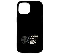 Psicologo clinico Orgoglio per la salute mentale Rorschach Brain Custodia per iPhone 15