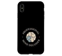 Psicologo clinico Orgoglio per la salute mentale Rorschach Brain Custodia per iPhone XS Max