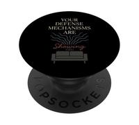 Psicologo clinico Orgoglio per la salute mentale Rorschach Brain PopSockets PopGrip Adesivo