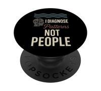 Psicologo clinico Orgoglio per la salute mentale Rorschach Brain PopSockets PopGrip Adesivo