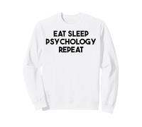 Psicologo Divertente - Mangia Psicologia del Sonno Ripetizione Felpa