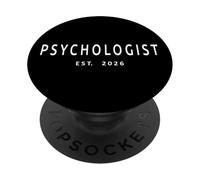 Psicologo Est. 2026 Laurea studentesca in psicologia PopSockets PopGrip Adesivo