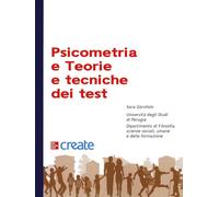 Psicometria E Teorie E Tecniche Dei Test - - 2021