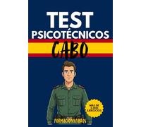 Psicotécnicos para Cabo: Guía completa de Entrenamiento: +2000 Ejercicios Reales, Códigos QR con Vídeos Explicativos y Trucos de Resolución. Incluye ... Numérica, Espacial, Razonamiento y Memoria.
