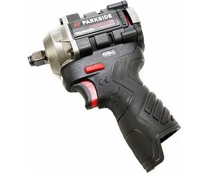 PSIDE® Bundle - PARKSIDE PERFORMANCE® 12V ½ Accumulatore avvitatore a percussione 350Nm 933g PPDSSA 12 (senza batteria) + PSIDE® Portachiavi