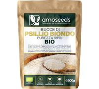 Psillio Biondo BIO 200g | Bucce Purezza Max 99% | 88% Fibre, Senza Glutine | Transito intestinale e Digestione | Ideale per dolci | Qualità superiore