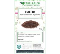 Psillio semi neri in polvere, lassativo naturale