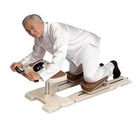 PSKJHN Crawling Training Machine, Spine Twist And Stretch Trainer, Macchina Addominali con Display Digitale E Altezza Regolabile su 3 Livelli, Attrezzatura Fitness Pieghevole - capacità di 100 kg