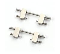 PSKOO 4 Viti 2 Maglie compatibili con AP Watch 15400 15500 26331 15202 Cinturino Compatibile con Accessori for Orologi Audemars e Piguet (Band Color : Silver Color, Size : 3.5mm)