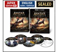 PSL Avatar: Fire and Ash 4K UHD + 3D + 2D Blu-ray Japan Edition 5-Disc Inglese