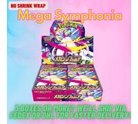 PSL Mega Symphonia Booster Box M1S Carta Pokemon Giapponese Nuova No Shrink Wrap