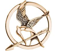 PSL Spilla in Oro di Hunger Games Il Canto della Rivolta Replica Prop Pin